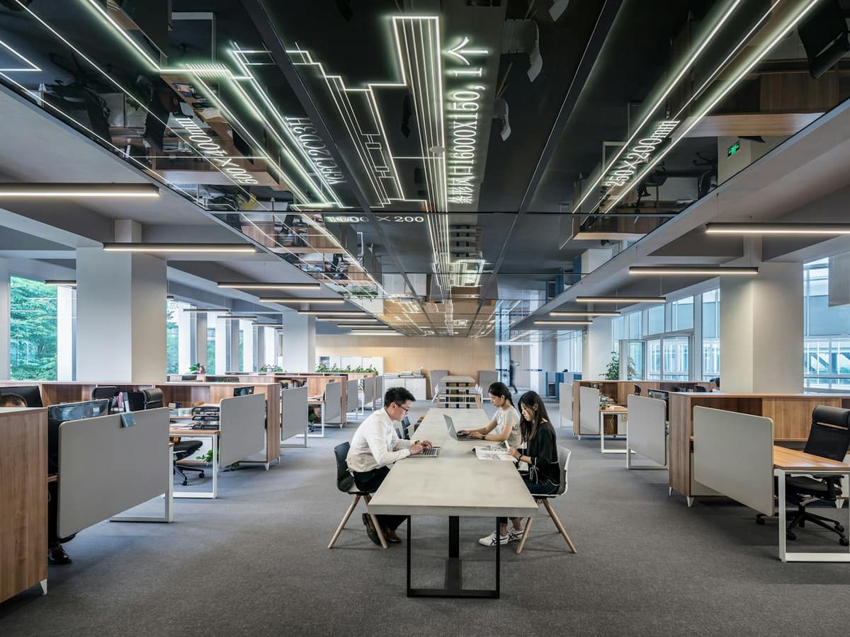 A platform team at work