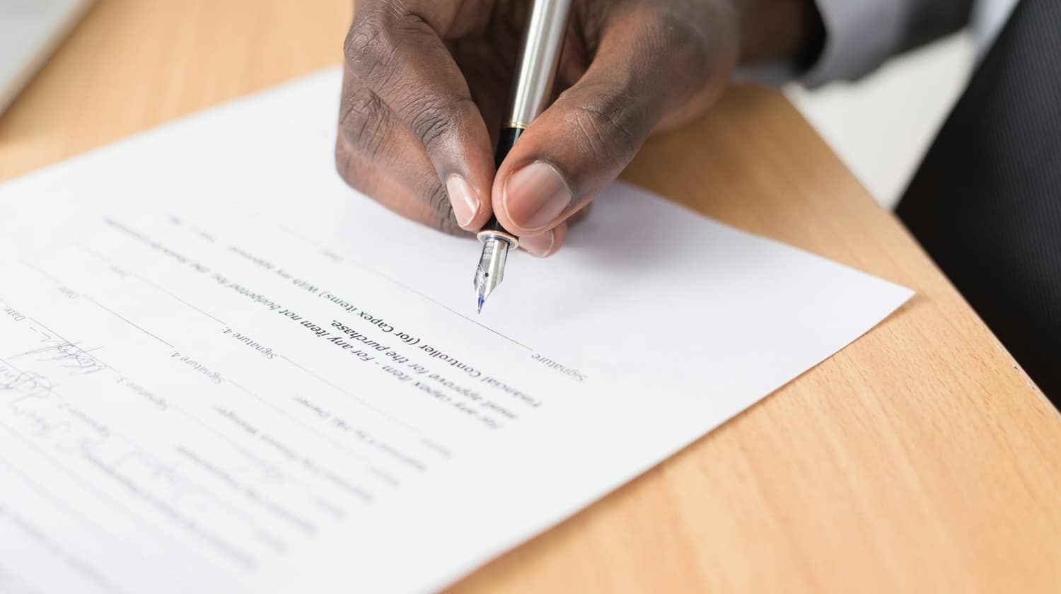 Signing an authorization