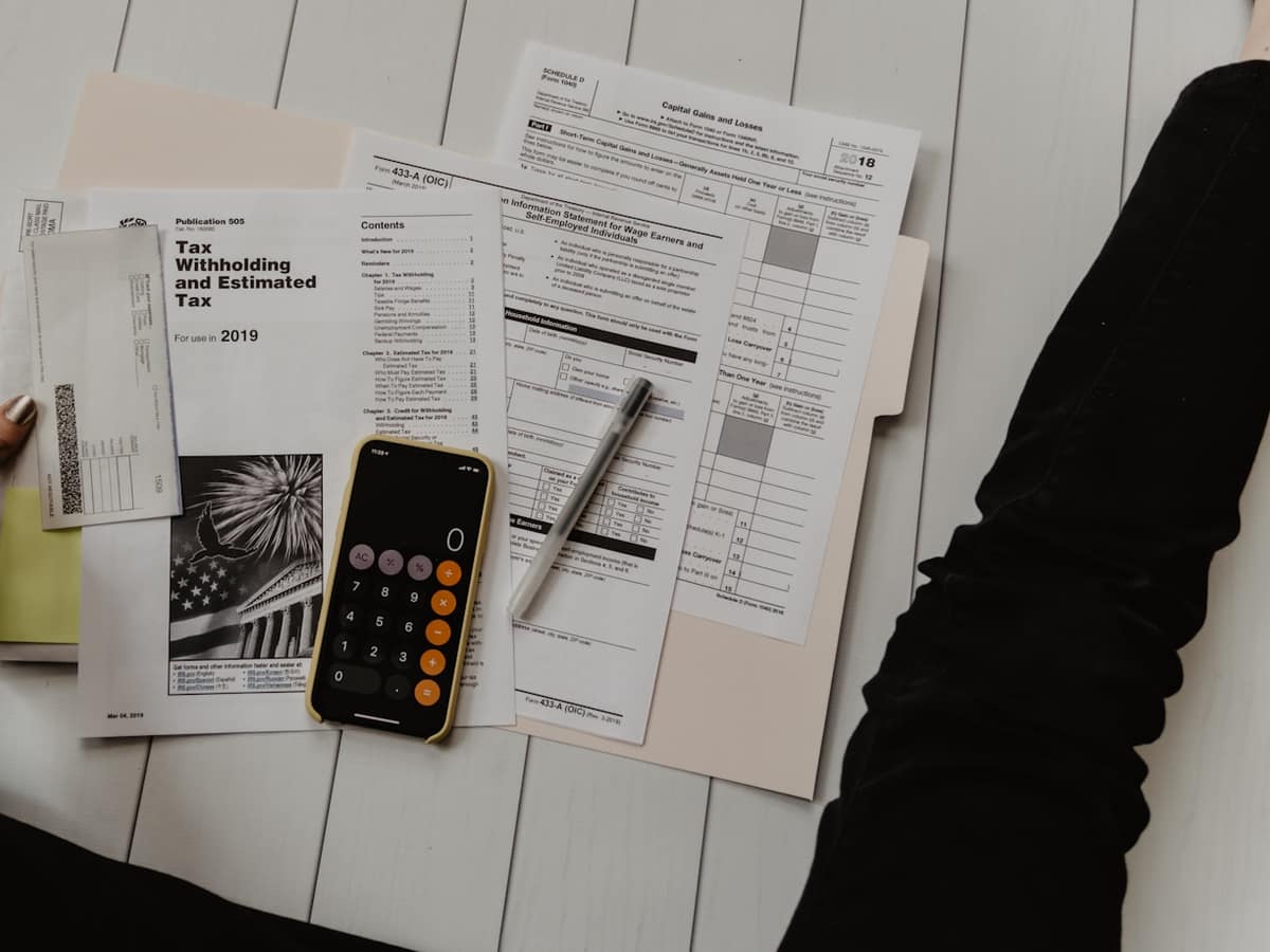 Reviewing financials