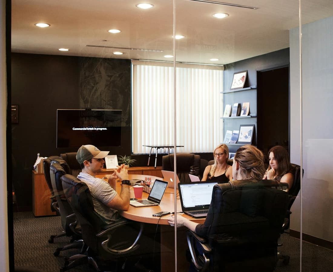 A governance review meeting
